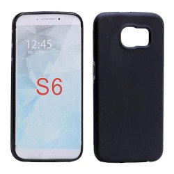 Samsung Galaxy S6 TPU Gel Soft Case (Black)